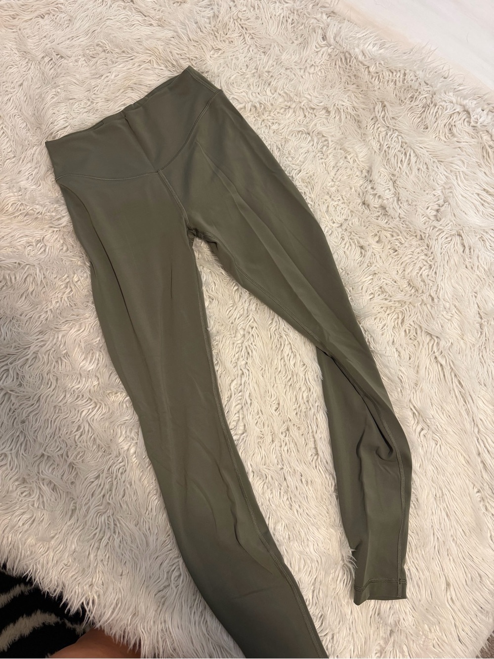 lululemon athletica wunder under Olive Green High-Rise Leggings